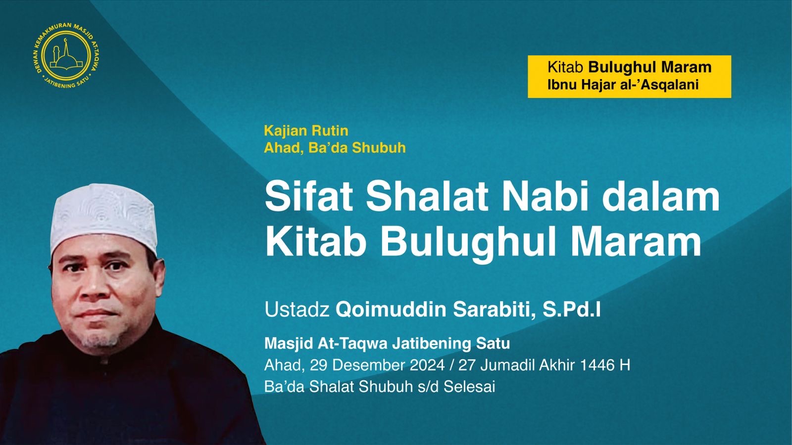 Sifat Shalat Nabi dalam kitab Bulughul Maram