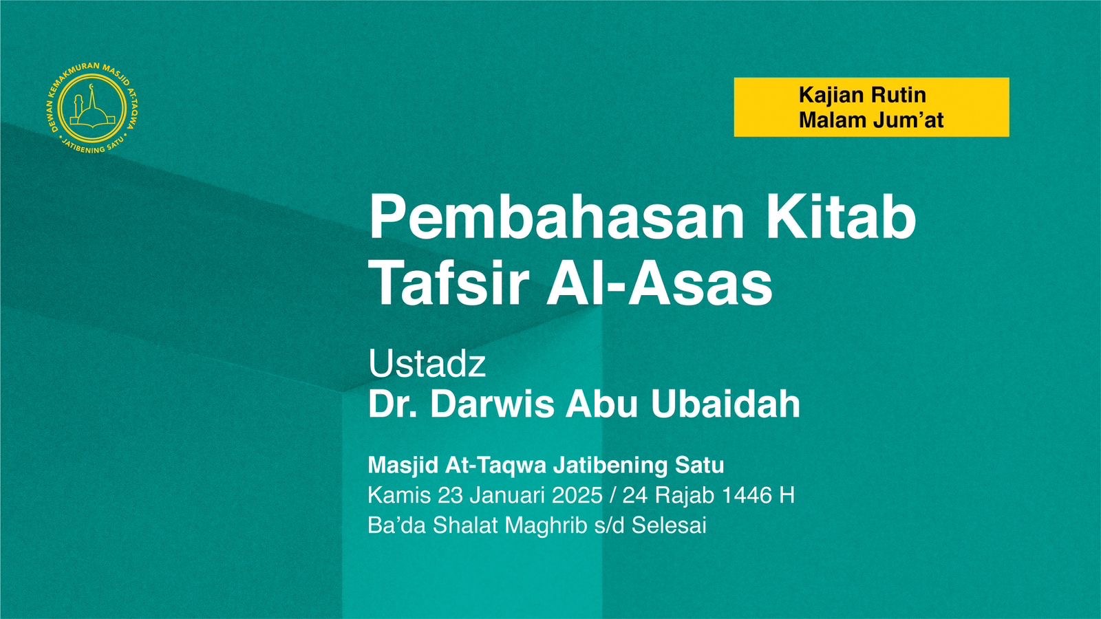 Pembahasan Kitab Tafsir Al - Asas